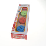 Maxbell Wooden Geometric Shape Puzzles Color Shape Sorter Kids Educational Toy A