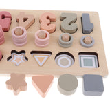 Maxbell Wooden Number Matching Block Toys For Children Intellectual Development