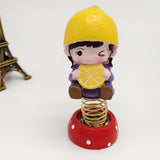 Max 4 Pieces Mini Cartoon Statue Home Car Desktop Decorations Figurine Play Set