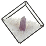 Max Natural Rock Mineral Collection Geology Earth Science Kit Ornament Purple