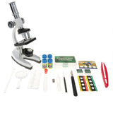 Maxbell 30-piece Professional Magnification 1200X Microscope Science Kits with Box
