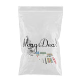 Maxbell 30-piece Professional Magnification 1200X Microscope Science Kits with Box