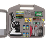 Maxbell 30-piece Professional Magnification 1200X Microscope Science Kits with Box