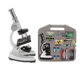 Maxbell 30-piece Professional Magnification 1200X Microscope Science Kits with Box