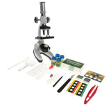 Maxbell 30-piece Professional Magnification 1200X Microscope Science Kits with Box