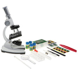 Maxbell 30-piece Professional Magnification 1200X Microscope Science Kits with Box