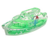 Maxbell Liquid Bubbler Motion Toy Floating Color Boat Pen Holder Home Desk Decor