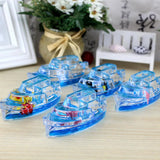 Maxbell Liquid Bubbler Motion Toy Floating Color Boat Pen Holder Home Desk Decor