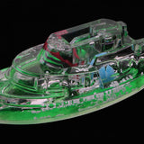 Maxbell Liquid Bubbler Motion Toy Floating Color Boat Pen Holder Home Desk Decor