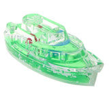 Maxbell Liquid Bubbler Motion Toy Floating Color Boat Pen Holder Home Desk Decor
