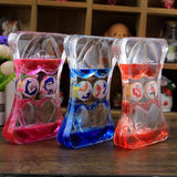 Maxbell Heart Disc Bubbler Timer Floating Color Hourglass Illusion Science Toy