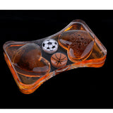 Maxbell Heart Disc Bubbler Timer Floating Color Hourglass Illusion Science Toy