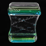 Maxbell Lantern Double Color Mixed Floating Oil Liquid Motion Hourglass Sensory Toy 2