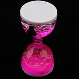 Maxbell Animal Oil Liquid Hourglass Floating Bubble Motion Timer Sensory Toy Pink