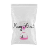 Maxbell Animal Oil Liquid Hourglass Floating Bubble Motion Timer Sensory Toy Pink