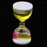 Maxbell Animal Oil Liquid Hourglass Floating Bubble Motion Timer Sensory Toy Yellow