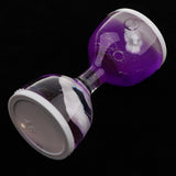Maxbell Animal Oil Liquid Hourglass Floating Bubble Motion Timer Sensory Toy Purple