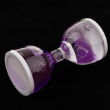 Maxbell Animal Oil Liquid Hourglass Floating Bubble Motion Timer Sensory Toy Purple