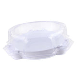 Maxbell Clear Plastic Metal Fusion 4D Stadium Plate Combat Stadium White