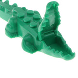 Maxbell Children Plastic Animal Crocodile Building Blocks Educational Toy Green