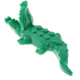 Maxbell Children Plastic Animal Crocodile Building Blocks Educational Toy Green