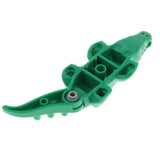 Maxbell Children Plastic Animal Crocodile Building Blocks Educational Toy Green