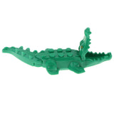 Maxbell Children Plastic Animal Crocodile Building Blocks Educational Toy Green