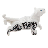 Maxbell Children Plastic Animal Leopard Building Blocks Educational Toy Gray White