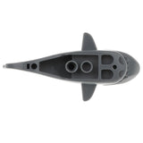 Maxbell Children Plastic Animal Shark Building Blocks Educational Toy Gray