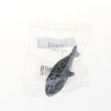 Maxbell Children Plastic Animal Shark Building Blocks Educational Toy Gray