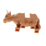 Maxbell Children Plastic Assembly Animal Building Blocks Educational Toy- Cattle