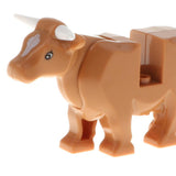 Maxbell Children Plastic Assembly Animal Building Blocks Educational Toy- Cattle