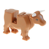 Maxbell Children Plastic Assembly Animal Building Blocks Educational Toy- Cattle