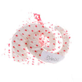 Maxbell Simulation White Sheep Horns Costume Accessory for DIY Headband  8x7.5cm