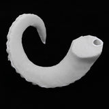 Maxbell Simulation White Sheep Horns Costume Accessory for DIY Headband  8x7.5cm
