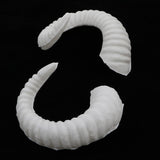 Maxbell Simulation White Sheep Horns Costume Accessory for DIY Headband  8x7.5cm