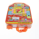 Maxbell 46PCS Wooden Geometry Cognitive Blocks Stacking Game Kids Toy - Person