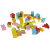 Maxbell 46PCS Wooden Geometry Cognitive Blocks Stacking Game Kids Toy -Marine Animal