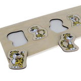 Maxbell Wood Montessori Sensory Direction Learn Jigsaw Puzzle Board Educational Toy