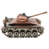 Max Diecast Tank Model Military Vehicle Craft Collectible Gift Silver Gray