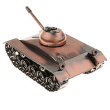 Max Diecast Tank Model Military Vehicle Craft Collectible Gift Silver Gray