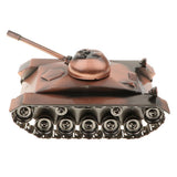 Max Diecast Tank Model Military Vehicle Craft Collectible Gift Silver Gray