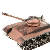 Max Diecast Tank Model Military Vehicle Craft Collectible Gift Silver Gray