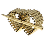 Max Shells Casings Shaped Metal Art Craft Double Heart Arrow Model Home Decor