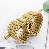 Max Shells Casings Shaped Metal Art Craft Double Heart Arrow Model Home Decor