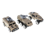 Maxbell 7pcs Container Alloy Car Set Kids Toy Car Christmas Gift Military Vehicle