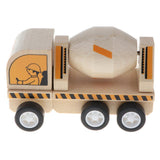 Maxbell Simulation Wooden Assembly Engineering Car Vehicle Kids Toy Mixing Vehicle
