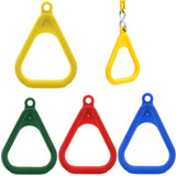 Maxbell Kids Outdoor Swing Ring Playground Swing Accessories Replacement Red