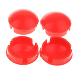 Maxbell Pair of Safety Nonslip Handle Mounting Screws Swing Activity Games Red