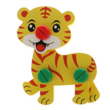 Maxbell Tiger Zebra Animal Assemble Set - Construction Puzzle Screw Nut Building Toy